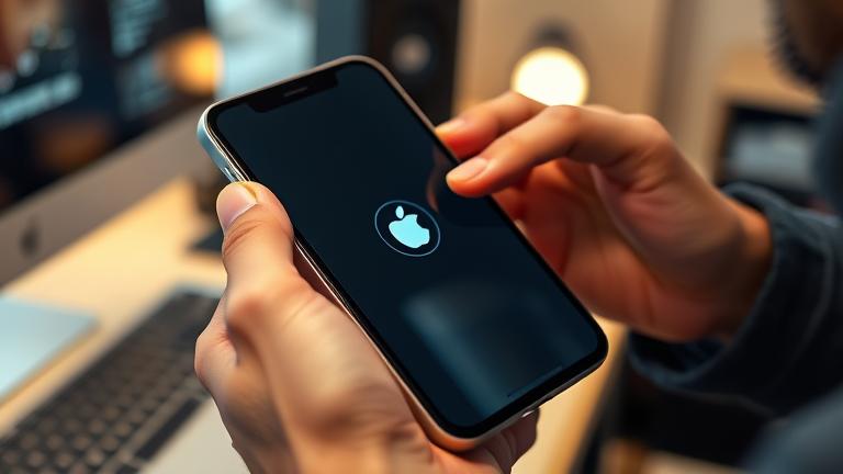 restart a frozen iphone?