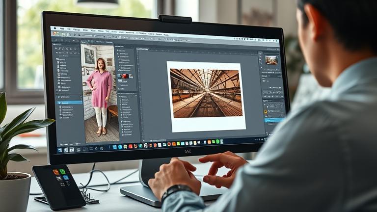 how do you embed in photoshop?