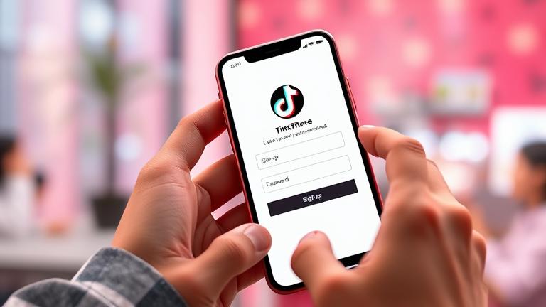 how to sign up on tiktok?