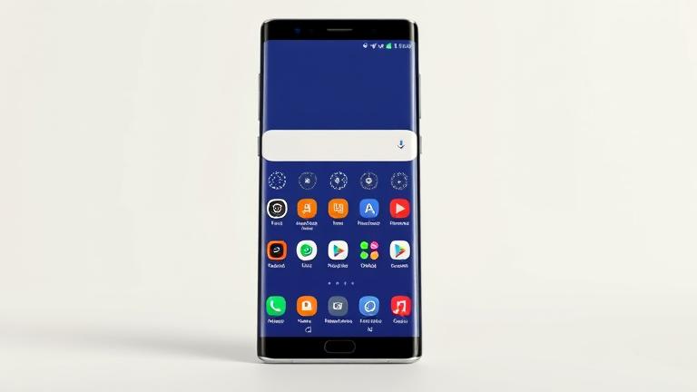 alt_text: User puzzled over missing app icons on a Galaxy S8 home screen with an empty app drawer.