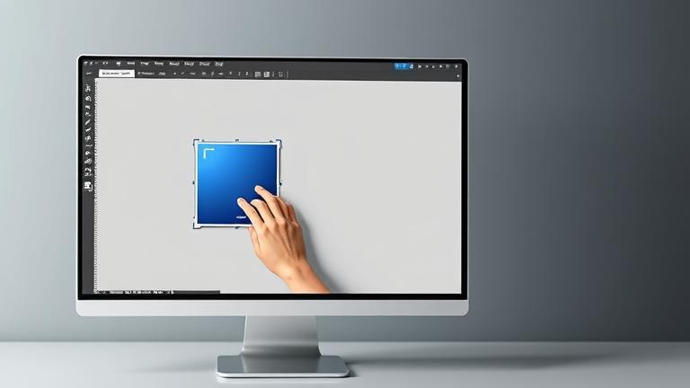 alt_text: Adobe Photoshop screen showing window resizing with handles and rulers in an editing scene.