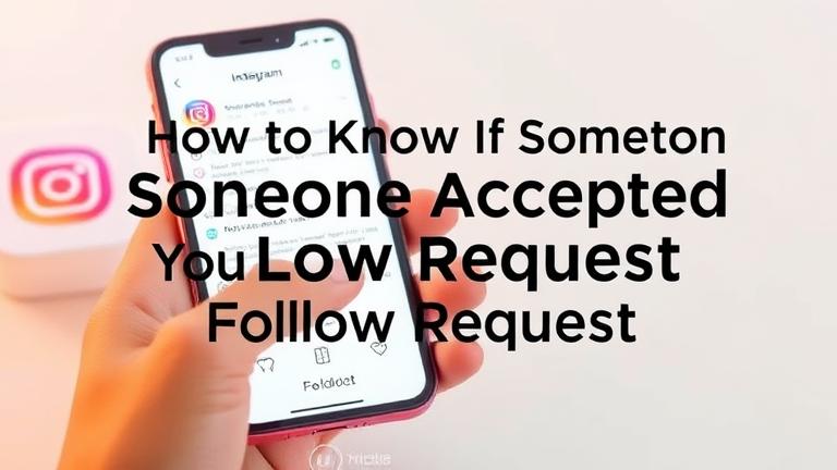 alt_text: Smartphone showing Instagram follow requests, with hand interacting, in a sleek, warm-lit design.