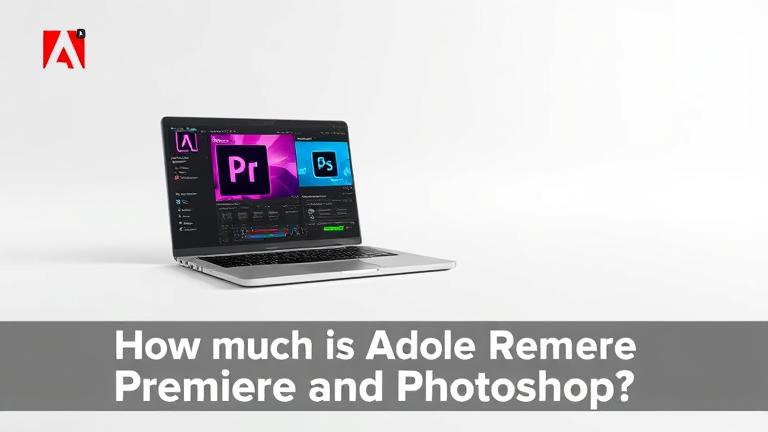 Alt_text: Modern setup showing Adobe Premiere/Photoshop, with price tags and plans, highlighting costs.