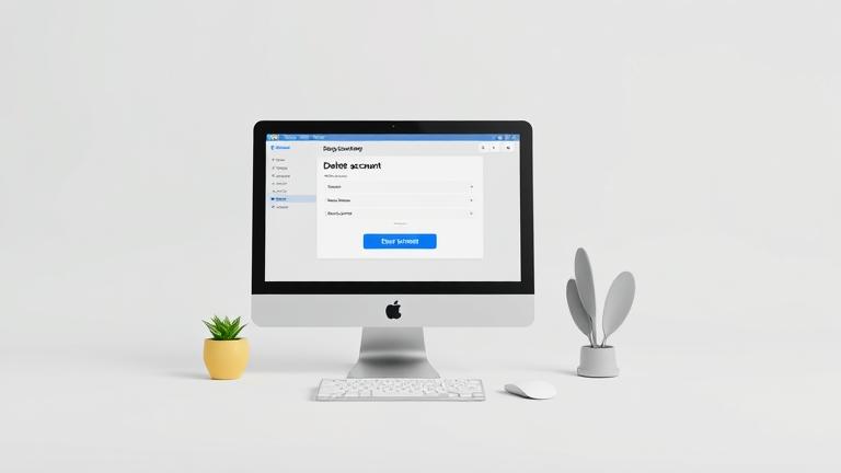 alt_text: User clicks "Delete Account" on screen, illustrating Snagajob account deletion process.