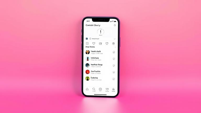 alt_text: Smartphone displaying Instagram story viewers with a clock icon, highlighting post-24 hours.