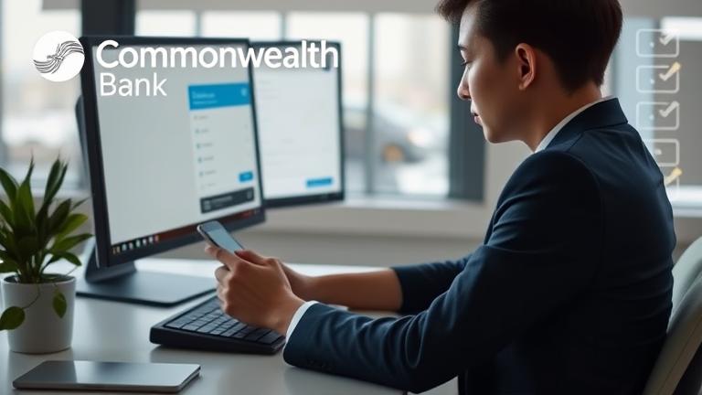 alt_text: Person deleting a Commonwealth Smart Access Account via app, with secure, professional theme.