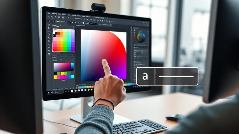 alt_text: User selects and removes a color in Illustrator on a modern, detailed workspace.