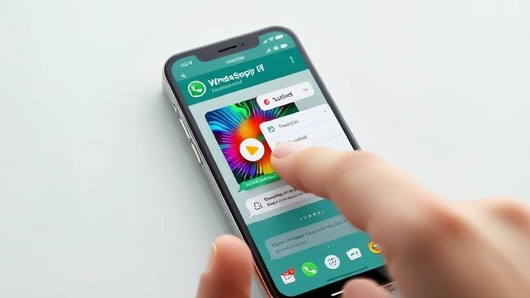 alt_text: How to save GIFs in WhatsApp—tap, select "Save," and enjoy your favorite animated images.