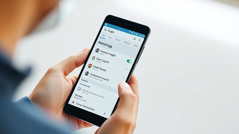 alt_text: Person holds Xiaomi phone with Gmail settings, showing account management and removal options.