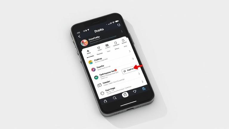 alt_text: Smartphone showing Instagram Reels Drafts with UI highlights, clean background, and guidance arrows.