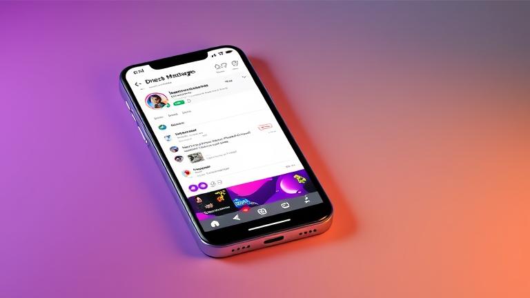 alt_text: Instagram profile with open DMs, video call icon highlighted, showing chat snippets.