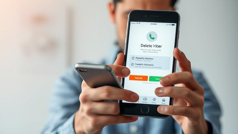 How can I delete my Viber account from lost phone?