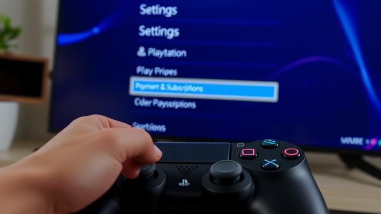 how to take off payment method on ps4?